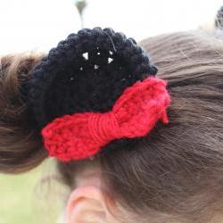 Minnie Mouse inspired 'ears' on clips
